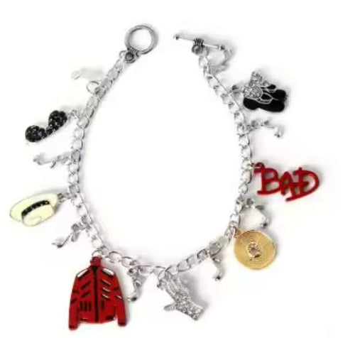 MJ charm bracelet